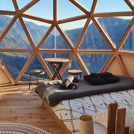 Luxury tent Les 3 Flocons